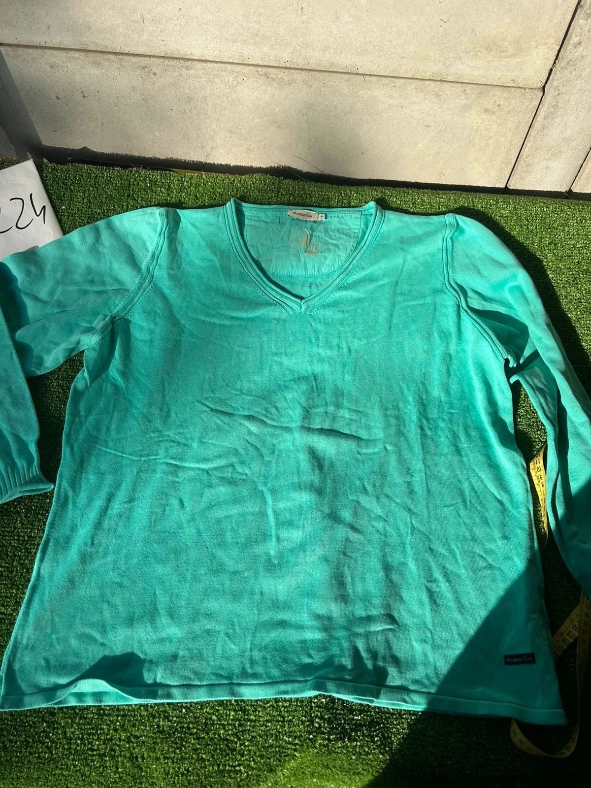 Sweat pull vert menthe armor - lux